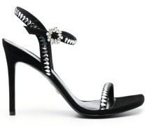 Sandalen mit Kristallen 115mm