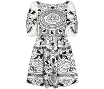 Kleid mit Puffärmeln