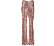 Ausgestellte Paillettenhose