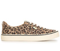 'OCA' Sneakers mit Leoparden-Print