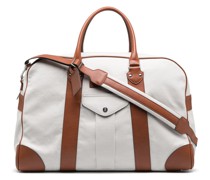Reisetasche mit Ledereinsatz