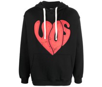 Hoodie mit Herz-Print