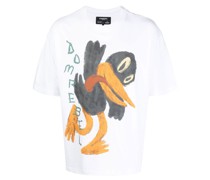 T-Shirt mit Chipper-Print