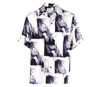 Hemd mit Bob-Marley-Print