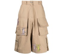 Cargo-Shorts mit Hase