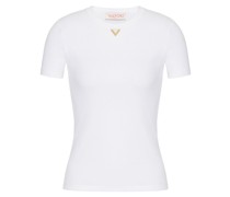 Geripptes VGold T-Shirt