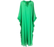 Fern Maxikleid mit Rüschen