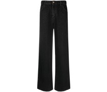 Jeans mit Schmucksteinen