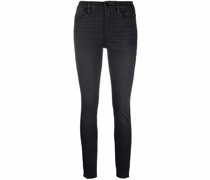 Skinny-Jeans mit hohem Bund