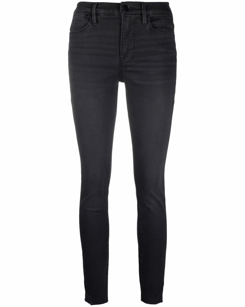 Frame Denim Damen Skinny-Jeans mit hohem Bund