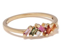 18kt 'Rainbow' Gelbgoldring