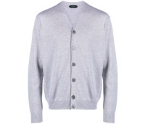 Cardigan mit V-Ausschnitt