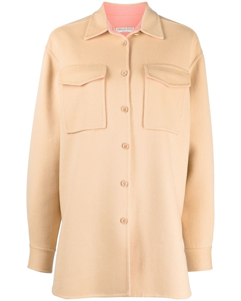 Emilio Pucci Damen Geknöpfte Hemdjacke