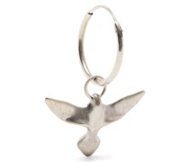 x Vibe Harsløf bird-charm hoop earring