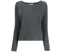 Langarmshirt mit rundem Ausschnitt