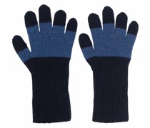 Handschuhe in Colour-Block-Optik