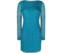 Minikleid mit Zickzackmuster