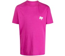 T-Shirt mit Schlangen-Print