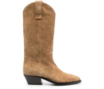 Cowboy-Boots aus Wildleder