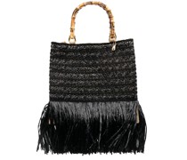 Handtasche mit Fransen