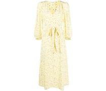 P.A.R.O.S.H. Wickelkleid mit Blumen-Print