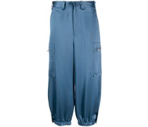 Weite Cropped-Hose