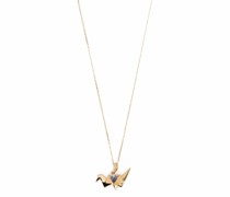 18kt Origami Gelbgoldhalskette