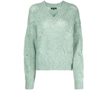 Grob gestrickter Pullover