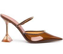 Gilda 95mm crystal-embellished pumps