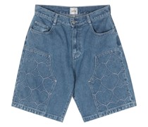 Serena Heart Jeans-Shorts