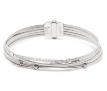 18kt Weißgoldarmband mit Diamanten