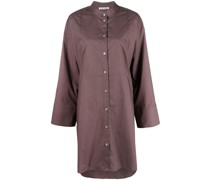 Kragenloses Hemdkleid