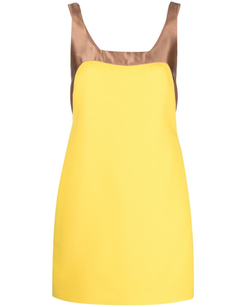 Valentino Garavani Damen Minikleid in Colour-Block-Optik