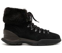 Schnürstiefel mit Faux Fur