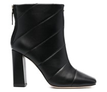 Gesteppte Stiefeletten 90mm