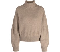 Kaschmirpullover mit Rollkragen