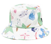 Fischerhut mit grafischem Print