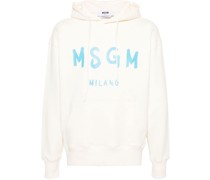 Hoodie mit Logo-Print