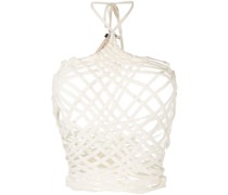Cropped-Top mit Neckholder