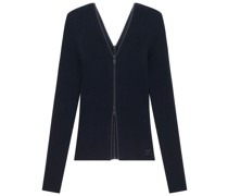 Cardigan mit Logo