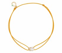 Armband mit 18kt Gelbgoldanhänger
