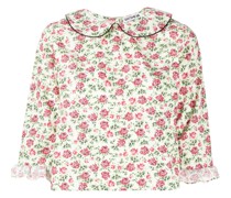 Bluse mit Blumen-Print