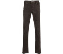 Halbhohe Leonardo Straight-Leg-Jeans