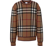 Karierter Pullover