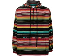 Gestreifter Hoodie