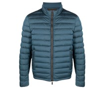 Gefütterte Jacke mit Reißverschluss