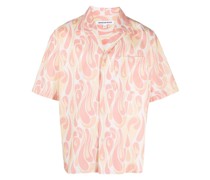 Hemd mit abstraktem Print