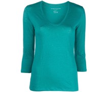 T-Shirt mit V-Ausschnitt