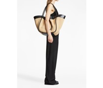 Handtasche aus Raffiabast