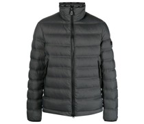 Gefütterte Jacke mit Stehkragen